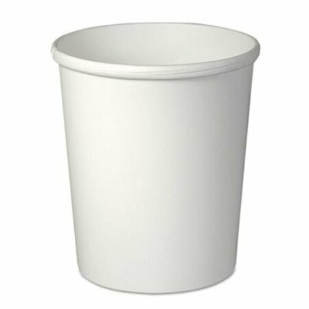 DART Flexstyle Double Poly Paper Containers, 32oz, White, 20PK H4325U
